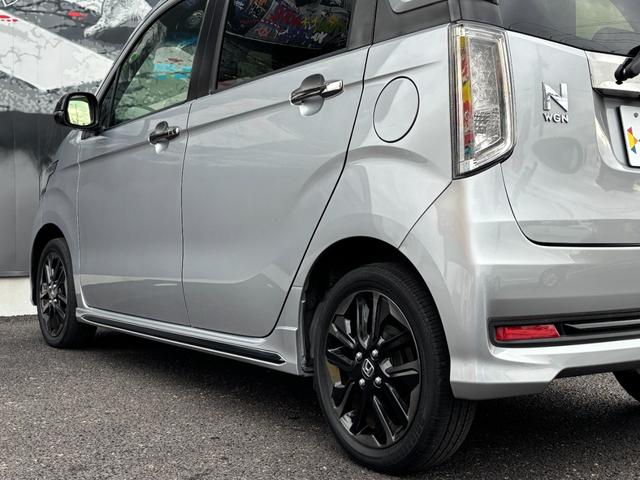 Ｎ－ＷＧＮカスタム Ｇ　ターボＳＳ２トーンカラースタイルパッケージＩＩ　１年保証付　純正ナビ　リアカメラ　ＥＴＣ　前後ドラレコ　フルセグＴＶ　クルーズコントロール　ＨＩＤヘッド　ＬＥＤフォグ　純正１５インチＡＷ　合皮コンビシート　前席シートヒーター　スマートキー２個（38枚目）