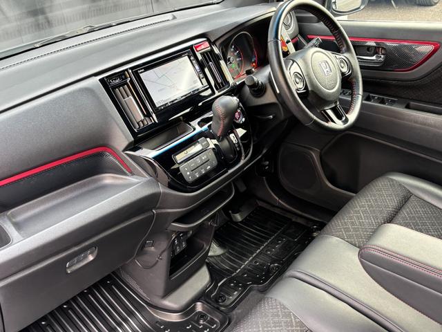 Ｎ－ＷＧＮカスタム Ｇ　ターボＳＳ２トーンカラースタイルパッケージＩＩ　１年保証付　純正ナビ　リアカメラ　ＥＴＣ　前後ドラレコ　フルセグＴＶ　クルーズコントロール　ＨＩＤヘッド　ＬＥＤフォグ　純正１５インチＡＷ　合皮コンビシート　前席シートヒーター　スマートキー２個（63枚目）