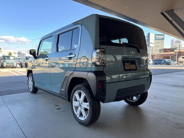 タフト Ｇ　届出済未使用車　衝突被害軽減ブレーキ　コーナーセンサー　スマートキー　ＬＥＤヘッドライト　アイドリングストップ　電子パーキング　ルーフレール　シートヒーター　アルミホイール　バックカメラ（9枚目）