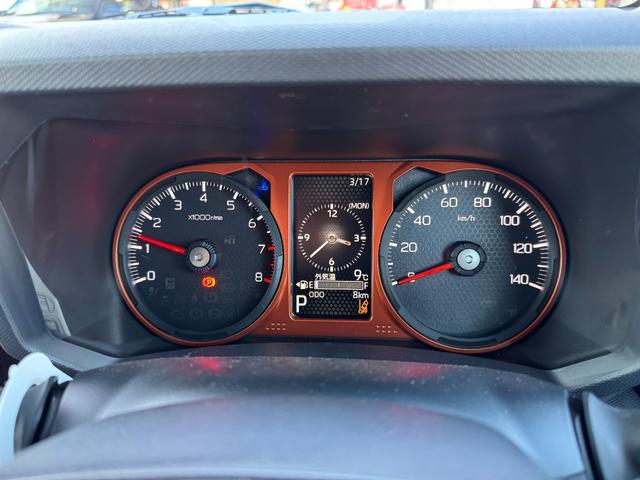 タフト Ｇ　届出済未使用車　衝突被害軽減ブレーキ　コーナーセンサー　スマートキー　ＬＥＤヘッドライト　アイドリングストップ　電子パーキング　ルーフレール　シートヒーター　アルミホイール　バックカメラ（13枚目）