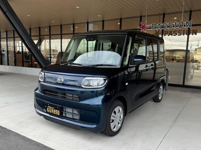タント Ｌ　届出済未使用車　両側スライドドア　衝突被害軽減ブレーキ　コーナーセンサー　スマートキー　電動格納ドアミラー　ＬＥＤヘッドライト　アイドリングストップ　オートエアコン　ミラクルオープンドア（3枚目）