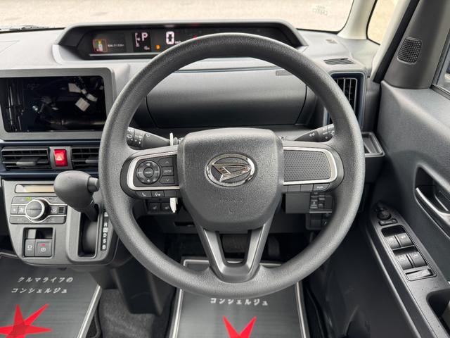 タント Ｘ　届出済未使用車　片側電動スライドドア　衝突被害軽減ブレーキ　コーナーセンサー　スマートキー　バックカメラ　ＬＥＤヘッドライト　アイドリングストップ　ベンチシート　シートヒーター　横滑り防止機能（14枚目）