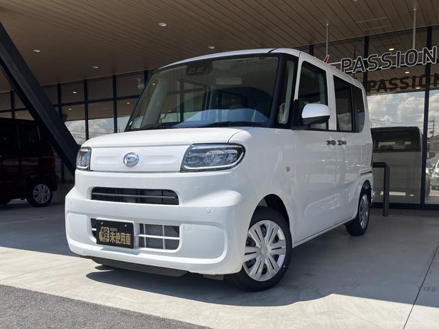 タント Ｌ　届出済未使用車　両側スライドドア　衝突被害軽減ブレーキ　コーナーセンサー　スマートキー　電動格納ドアミラー　ＬＥＤヘッドライト　アイドリングストップ　オートエアコン　ミラクルオープンドア（3枚目）
