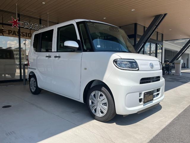 タント Ｌ　届出済未使用車　両側スライドドア　衝突被害軽減ブレーキ　コーナーセンサー　スマートキー　電動格納ドアミラー　ＬＥＤヘッドライト　アイドリングストップ　オートエアコン　ミラクルオープンドア（6枚目）