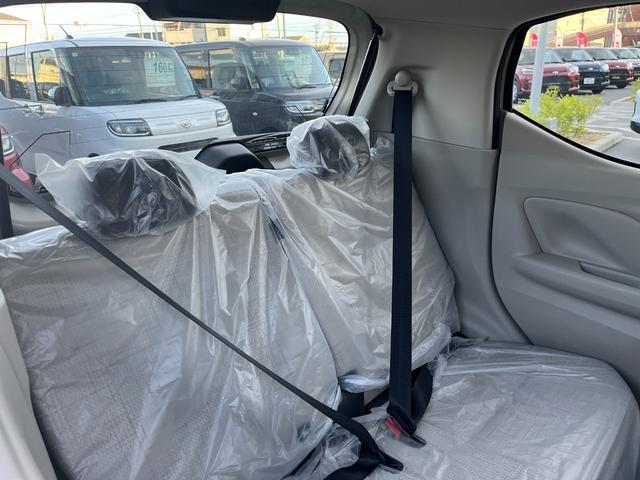 ｅＫワゴン Ｍ　届出済未使用車　衝突被害軽減ブレーキ　コーナーセンサー　キーレスエントリー　バックカメラ　アイドリングストップ　シートヒーター　マニュアルエアコン　光軸調整機能　ベンチシート　電動格納ドアミラー（21枚目）