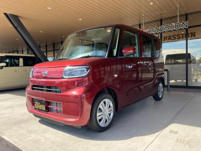 タント Ｌ　届出済未使用車　両側スライドドア　ワイドエントリーナビ　バックカメラ　アイドリングストップ　衝突被害軽減ブレーキ　コーナーセンサー　スマートキー　電動格納ドアミラー　ＬＥＤヘッドライト　オートエアコン（5枚目）