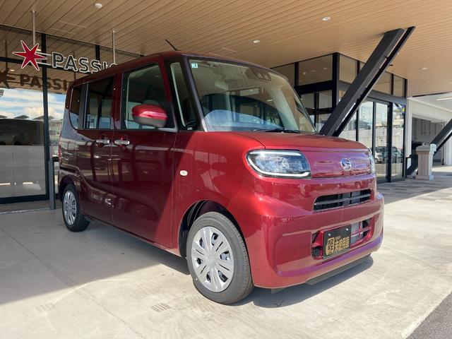 タント Ｌ　届出済未使用車　両側スライドドア　ワイドエントリーナビ　バックカメラ　アイドリングストップ　衝突被害軽減ブレーキ　コーナーセンサー　スマートキー　電動格納ドアミラー　ＬＥＤヘッドライト　オートエアコン（7枚目）