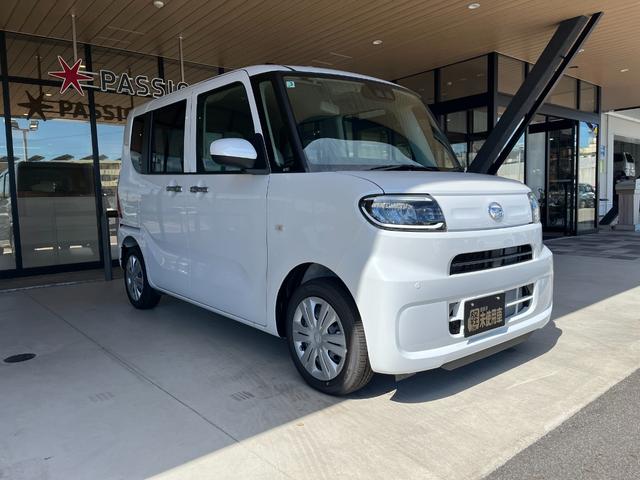 タント Ｌ　届出済未使用車　両側スライドドア　ワイドエントリーナビ　バックカメラ　アイドリングストップ　衝突被害軽減ブレーキ　コーナーセンサー　スマートキー　電動格納ドアミラー　ＬＥＤヘッドライト　オートエアコン（7枚目）