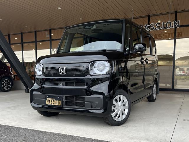 Ｎ－ＢＯＸ ベースグレード　届出済未使用車　片側電動スライドドア　衝突被害軽減ブレーキ　コーナーセンサー　アダクティブクルーズコントロール　アイドリングストップ　スマートキー　ＬＥＤヘッドライト　シートヒーター　バックカメラ（4枚目）
