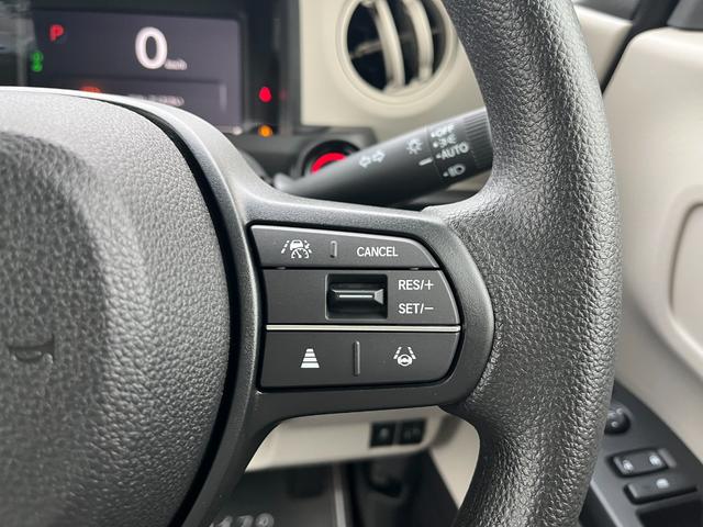 Ｎ－ＢＯＸ ベースグレード　届出済未使用車　片側電動スライドドア　衝突被害軽減ブレーキ　コーナーセンサー　アダクティブクルーズコントロール　アイドリングストップ　スマートキー　ＬＥＤヘッドライト　シートヒーター　バックカメラ（17枚目）