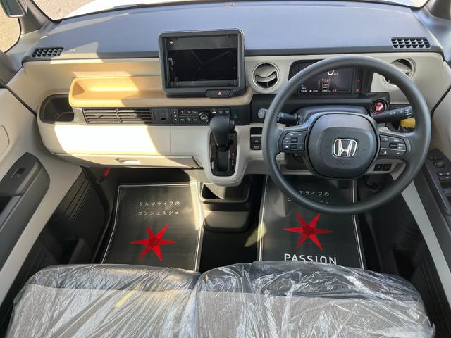 Ｎ－ＢＯＸ ベースグレード　届出済未使用車　片側電動スライドドア　衝突被害軽減ブレーキ　コーナーセンサー　アダクティブクルーズコントロール　アイドリングストップ　スマートキー　ＬＥＤヘッドライト　シートヒーター　バックカメラ（12枚目）