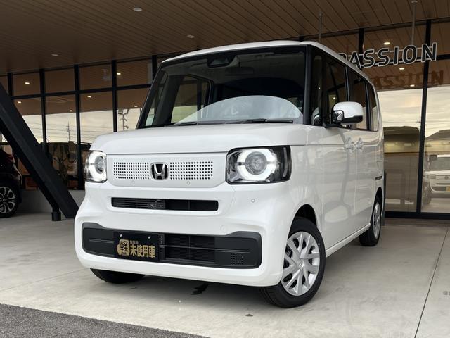 Ｎ－ＢＯＸ ベースグレード　届出済未使用車　片側電動スライドドア　衝突被害軽減ブレーキ　コーナーセンサー　アダクティブクルーズコントロール　アイドリングストップ　スマートキー　ＬＥＤヘッドライト　シートヒーター　バックカメラ（4枚目）