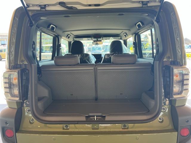 タフト Ｘ　届出済未使用車　衝突被害軽減ブレーキ　コーナーセンサー　スマートキー　バックカメラ　アイドリングストップ　電動格納ドアミラー　オートエアコン　ＬＥＤヘッドライト　横滑り防止機能　光軸調整機能（11枚目）