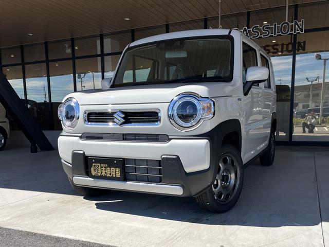 ハスラー ハイブリッドＧ　届出済未使用車　衝突被害軽減ブレーキ　ＬＥＤライト　コーナーセンサー　スマートキー　アダクティブクルーズコントロール　シートヒーター　アイドリングストップ　電動格納ドアミラー　オートエアコン（4枚目）
