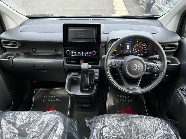 シエンタ ハイブリッドX 登録済未使用車 片側電動スライドドア 衝突被害軽減ブレーキ コーナーセンサー スマートキー アダクティブクルーズコントロール LEDヘッドライト 電動格納ドアミラー 3列シート7人乗り(12枚目)