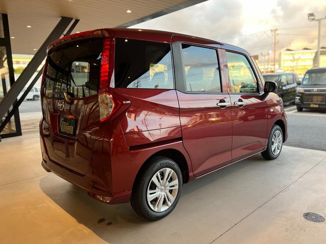 ルーミー X 登録済未使用車 片側電動スライドドア ディスプレイオーディオ 衝突被害軽減ブレーキ コーナーセンサー スマートキー バックカメラ アイドリングストップ 電動格納ドアミラー マニュアルエアコン(8枚目)