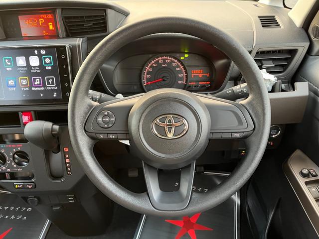 ルーミー X 登録済未使用車 片側電動スライドドア ディスプレイオーディオ 衝突被害軽減ブレーキ コーナーセンサー スマートキー バックカメラ アイドリングストップ 電動格納ドアミラー マニュアルエアコン(15枚目)