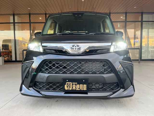 ルーミー G 登録済未使用車 両側電動スライドドア ディスプレイオーディオ 衝突被害軽減ブレーキ コーナーセンサー スマートキー LEDヘッドライト 電動格納ドアミラー バックカメラ アイドリングストップ(6枚目)