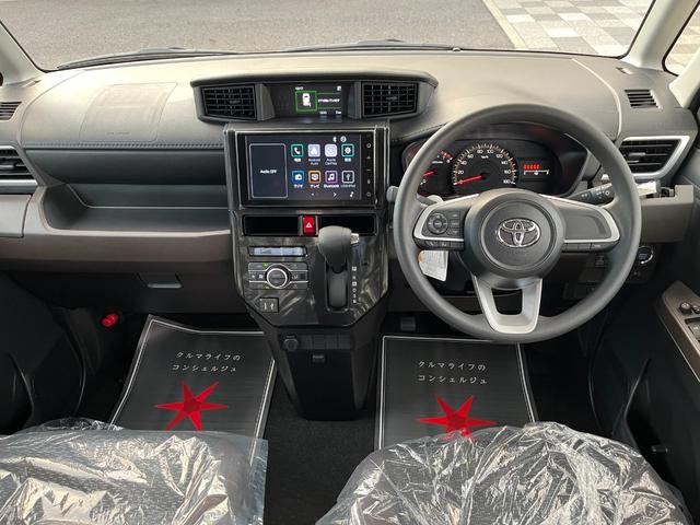 ルーミー G 登録済未使用車 両側電動スライドドア ディスプレイオーディオ 衝突被害軽減ブレーキ コーナーセンサー スマートキー LEDヘッドライト 電動格納ドアミラー バックカメラ アイドリングストップ(12枚目)