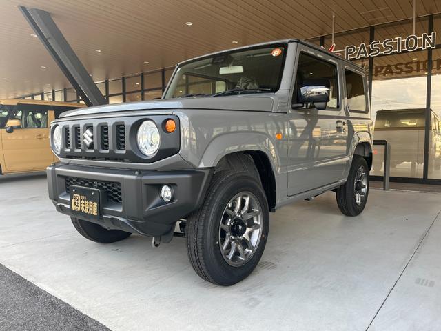 ジムニー XC 届出済未使用車 衝突被害軽減ブレーキ コーナーセンサー スマートキー シートヒーター クルーズコントロール アイドリングストップ LEDヘッドライト アルミホイール 電動格納ドアミラー オートエアコン(5枚目)
