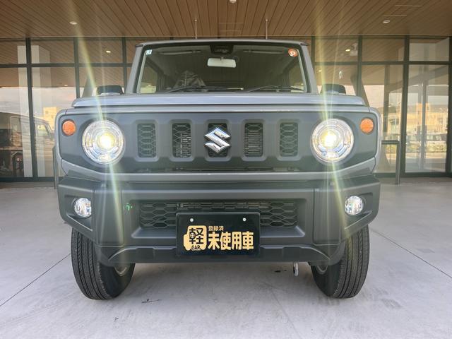 ジムニー XC 届出済未使用車 衝突被害軽減ブレーキ コーナーセンサー スマートキー シートヒーター クルーズコントロール アイドリングストップ LEDヘッドライト アルミホイール 電動格納ドアミラー オートエアコン(6枚目)