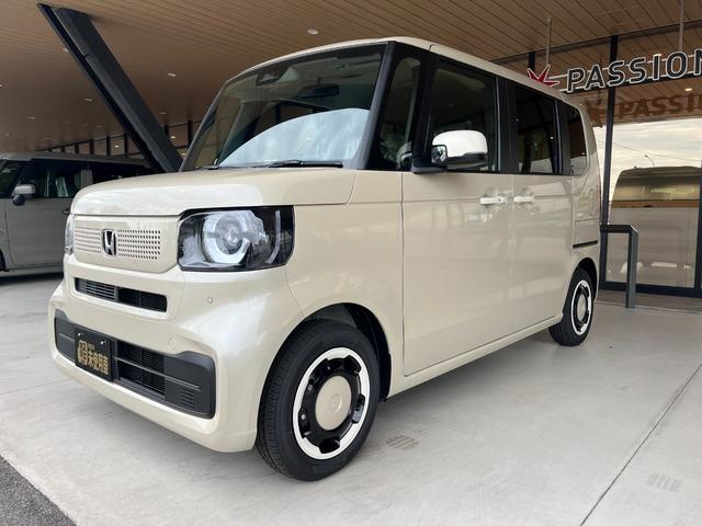 N-BOX ファッションスタイル 届出済未使用車 片側電動スライドドア 衝突被害軽減ブレーキ コーナーセンサー アダクティブクルーズコントロール アイドリングストップ スマートキー LEDヘッドライト バックカメラ 電動格納ドアミラー(4枚目)