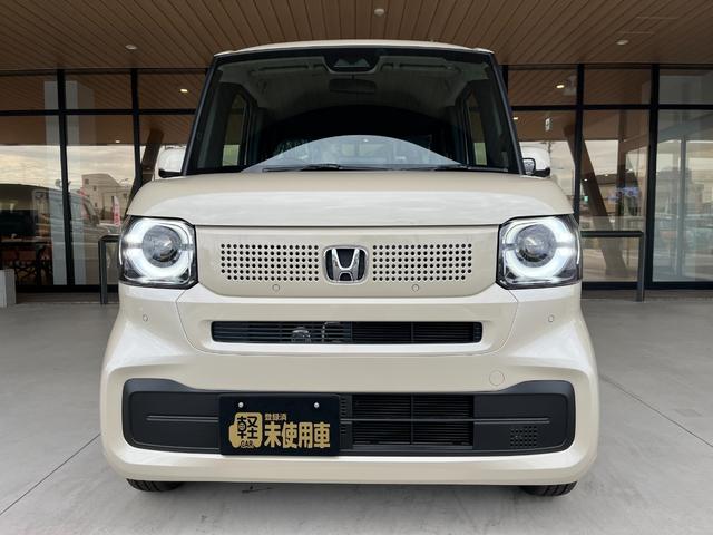N-BOX ファッションスタイル 届出済未使用車 片側電動スライドドア 衝突被害軽減ブレーキ コーナーセンサー アダクティブクルーズコントロール アイドリングストップ スマートキー LEDヘッドライト バックカメラ 電動格納ドアミラー(6枚目)