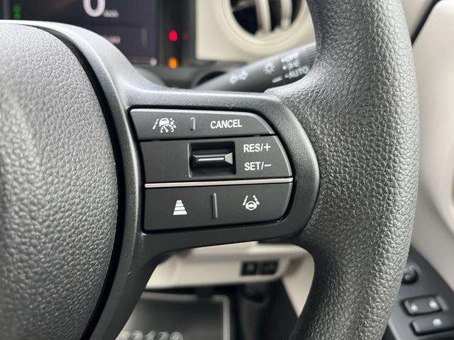 N-BOX ファッションスタイル 届出済未使用車 片側電動スライドドア 衝突被害軽減ブレーキ コーナーセンサー アダクティブクルーズコントロール アイドリングストップ スマートキー LEDヘッドライト バックカメラ 電動格納ドアミラー(17枚目)