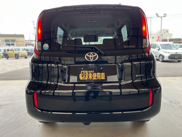 シエンタ ハイブリッドX 登録済未使用車 片側電動スライドドア 衝突被害軽減ブレーキ コーナーセンサー スマートキー アダクティブクルーズコントロール LEDヘッドライト 電動格納ドアミラー 3列シート7人乗り(9枚目)