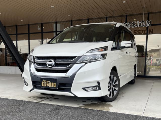 セレナ ハイウェイスター　ＶセレクションＩＩ　車検８年７月　両側電動スライドドア　日産純正ナビゲーション　コーナーセンサー　アダクティブクルーズコントロール　アラウンドビューモニター　アイドリングストップ　ＬＥＤヘッドライト　アルミホイール（4枚目）