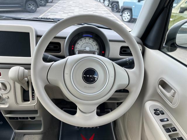 アルトラパン ハイブリッドＧ　新型車両　衝突被害軽減ブレーキ　コーナーセンサー　スマートキー　アイドリングストップ　シートヒーター　電動格納ドアミラー　マニュアルエアコン　パワーウインドウ　ベンチシート　横滑り防止機能（15枚目）