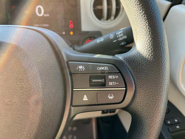 Ｎ－ＢＯＸ ベースグレード　届出済未使用車　片側電動スライドドア　衝突被害軽減ブレーキ　コーナーセンサー　アダクティブクルーズコントロール　アイドリングストップ　スマートキー　ＬＥＤヘッドライト　シートヒーター　バックカメラ（17枚目）