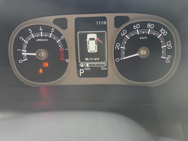 ムーヴキャンバス ストライプスＧ　届出済未使用車　両側電動スライドドア　衝突被害軽減ブレーキ　コーナーセンサー　スマートキー　アイドリングストップ　シートヒーター　ＬＥＤヘッドライト　バックカメラ　ベンチシート　パワーウインドウ（13枚目）