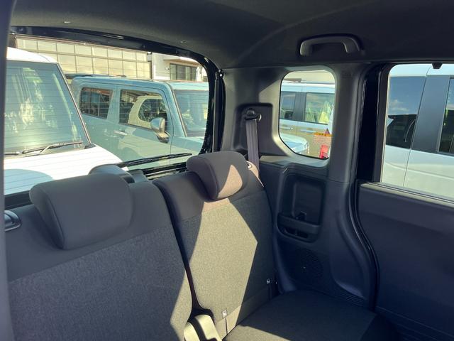 N-BOXカスタム ベースグレード 届出済未使用車 片側電動スライドドア スマートキー 衝突被害軽減ブレーキ 電動格納ドアミラー LEDヘッドライト シートヒーター バックカメラ アルミホイール ベンチシート コーナーセンサー(22枚目)