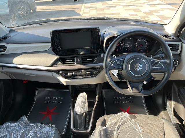 スイフト ハイブリッドＭＸ　登録済未使用車　衝突被害軽減ブレーキ　コーナーセンサー　スマートキー　アダクティブクルーズコントロール　アイドリングストップ　オートエアコン　シートヒーター　ＬＥＤヘッドライト　アルミホイール（12枚目）