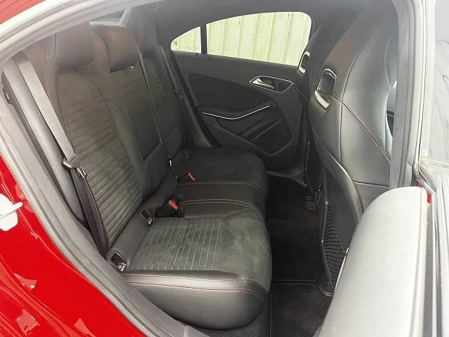 CLA180 スポーツ OBDチェック済 ジュピターレッド 黒革ハーフレザーシート シートヒーター レーダークルーズコントロール メーカー純正ナビ フルセグTV バックモニター パワーシート ブラインドスポットアシストETC(7枚目)
