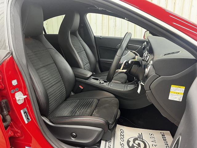 CLA180 スポーツ OBDチェック済 ジュピターレッド 黒革ハーフレザーシート シートヒーター レーダークルーズコントロール メーカー純正ナビ フルセグTV バックモニター パワーシート ブラインドスポットアシストETC(69枚目)