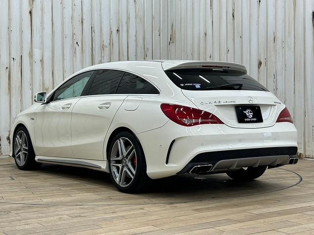 ＣＬＡクラス シューティングブレーク ＣＬＡ４５　４ＭＡＴＩＣ　シューティングブレーク　４ＷＤサンルーフ　レーダークルコン　バックカメラ　シートヒーター　ブラインドスポットモニター　ＡＭＧ専用キャリパー　シートヒーター　本革シート　キーレスゴー　ＡＭＧ専用エンジン　ＥＴＣ　電動リアゲート（33枚目）