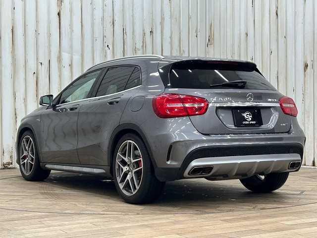 ＧＬＡクラス ＡＭＧ　ＧＬＡ４５　４ＭＡＴＩＣ　黒革シート　フルセグナビ　バックカメラ　ＥＴＣ　ＢＳＭ　ＬＥＤライト　レーダークルーズ　電動リアゲート　純正アルミ　シートヒーター　クリアランスソナー　アイドリングストップ　シートメモリ　スマートキー（17枚目）