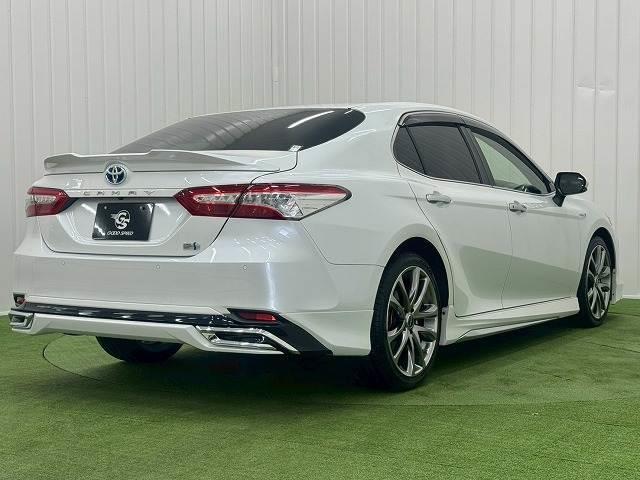 カムリ Ｇレザーパッケージ　ＴＲＤアルミ／モデリスタエアロ／黒革シート／フルセグＴＶ／シートヒーター／レーダークルーズ／ブラインドスポット／クリアランスソナー／ヘッドアップディスプレイ／ブレーキホールド／ＬＥＤライト／プッシュス（16枚目）