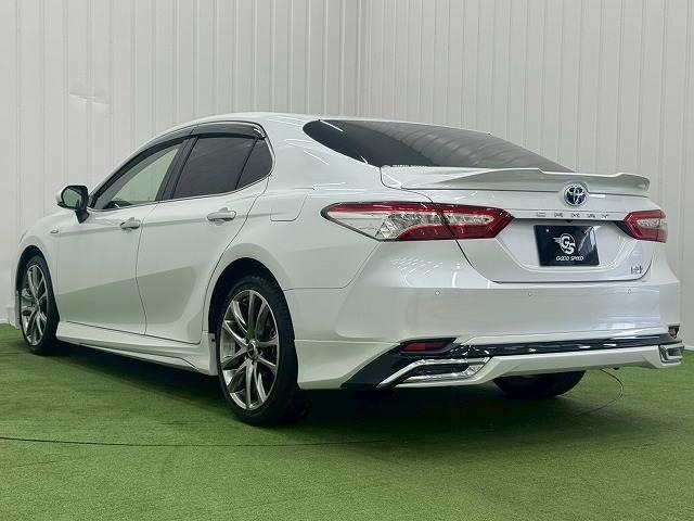 カムリ Ｇレザーパッケージ　ＴＲＤアルミ／モデリスタエアロ／黒革シート／フルセグＴＶ／シートヒーター／レーダークルーズ／ブラインドスポット／クリアランスソナー／ヘッドアップディスプレイ／ブレーキホールド／ＬＥＤライト／プッシュス（17枚目）