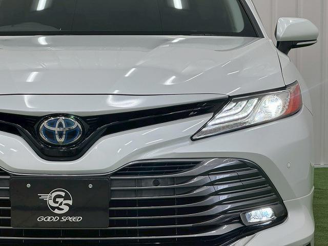 カムリ Ｇレザーパッケージ　ＴＲＤアルミ／モデリスタエアロ／黒革シート／フルセグＴＶ／シートヒーター／レーダークルーズ／ブラインドスポット／クリアランスソナー／ヘッドアップディスプレイ／ブレーキホールド／ＬＥＤライト／プッシュス（34枚目）