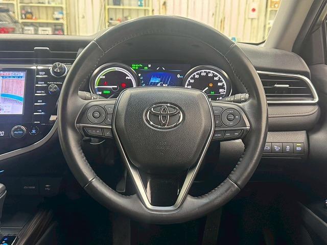 カムリ Ｇレザーパッケージ　ＴＲＤアルミ／モデリスタエアロ／黒革シート／フルセグＴＶ／シートヒーター／レーダークルーズ／ブラインドスポット／クリアランスソナー／ヘッドアップディスプレイ／ブレーキホールド／ＬＥＤライト／プッシュス（74枚目）