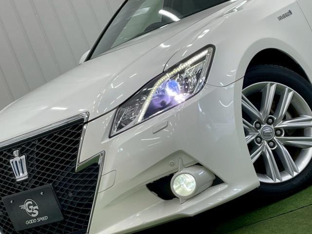 クラウンハイブリッド アスリートG サンルーフ/黒革シート/シートヒーター&ベンチレーション/クリアランスソナー/ステアリングヒーター/電動シート/シートメモリ/オートマチックハイビーム/プッシュスタート/ウインカーミラー/純正アルミ/(31枚目)