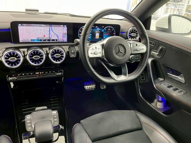 CLAクラス CLA200d AMGライン アドバンストパッケージ/360°カメラ/シートヒーター/ナビゲーションパッケージ/ハーフレザー/ブラインドスポットモニター/レーダークルーズ/ヘッドアップディスプレイ/フルセグTV/パワーシート(40枚目)