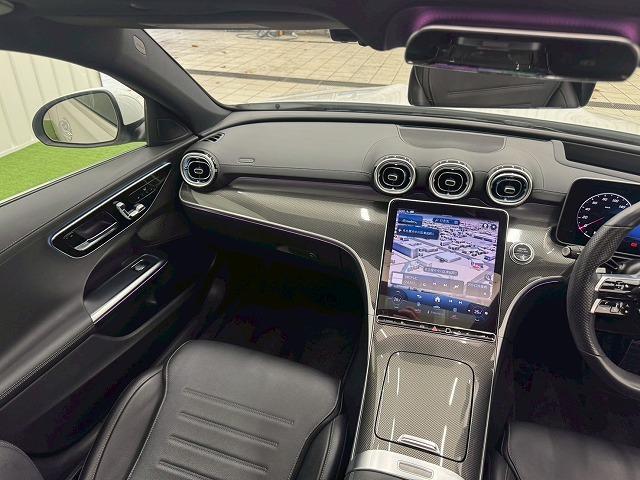 Cクラスステーションワゴン C220d ステーションワゴン アバンギャルド サンルーフ/ブラックレザーシート/ヘッドアップディスプレイ/ブラインドスポット/全周囲カメラ/ETC/フルセグTV/シートヒーター/レーダークルーズ/電動リアゲート/パドルシフト/クリアランスソナー/(39枚目)
