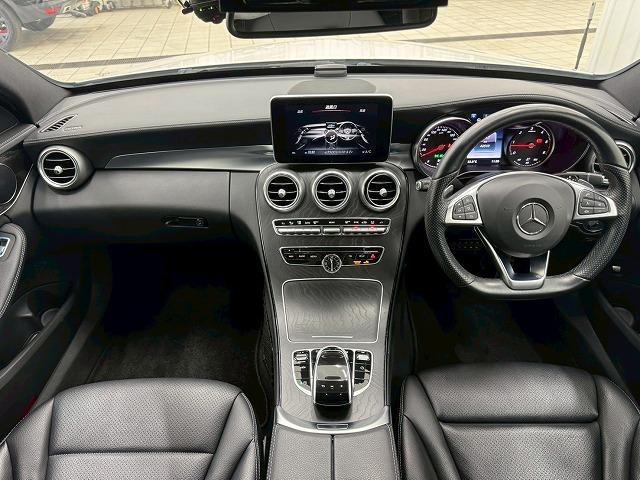 Cクラス C220dアバンギャルド AMGライン フルセグTV/黒革シート/バックカメラ/19inアルミ/レーダーセーフティPKG/シートヒーター/ブラインドスポット/クリアランスソナー/パドルシフト/ドライブレコーダー/シートメモリ/プッシュスター(72枚目)