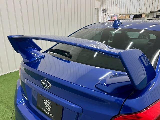 ＷＲＸ ＳＴＩ ＳＴＩ　大型リアスポイラー／フルセグＴＶ／バックカメラ／ＥＴＣ／ユーザー買取／ハーフレザー／ドライブレコーダー／プッシュスタート／６速ＭＴ／純正アルミ／ボディ同色ウインカーミラー／Ｂｌｕｅｔｏｏｔｈ接続／（33枚目）