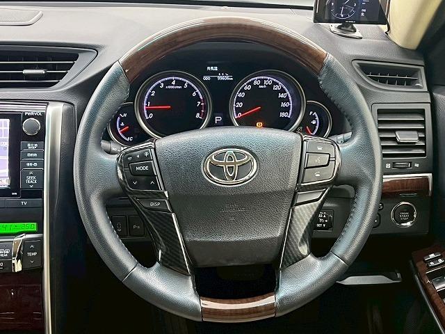 マークX プレミアム フルセグTV/バックカメラ/シートヒーター/ETC/社外アルミ/ハーフレザー/電動シート/ドライブレコーダー/クリアランスソナー/ステアリングリモコン/パーキングアシスト/プッシュスタート/スマートキ(63枚目)