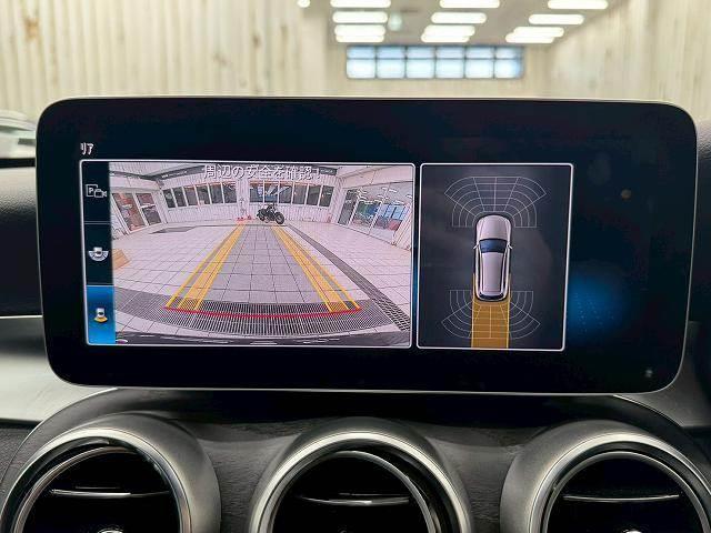 Cクラスステーションワゴン C220d ワゴンアバンギャルド AMGライン AppleCarPlay/フルセグTV/黒革シート/バックカメラ/ETC/レーダークルーズ/ブラインドスポット/エアサスペンション/シートメモリ/シートヒーター/ドライブレコーダー/アンビエントライト(4枚目)